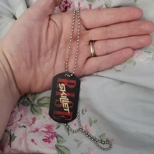 Skillet band necklace